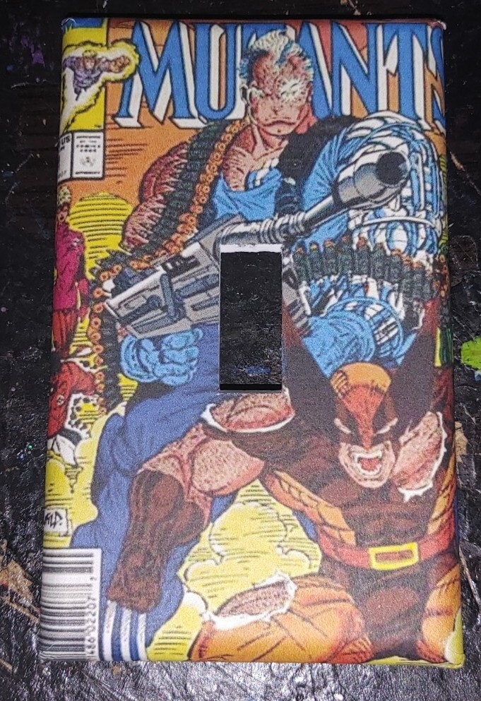 Custom Handmade The New Mutants #94 Single Toggle Light Switch Cover