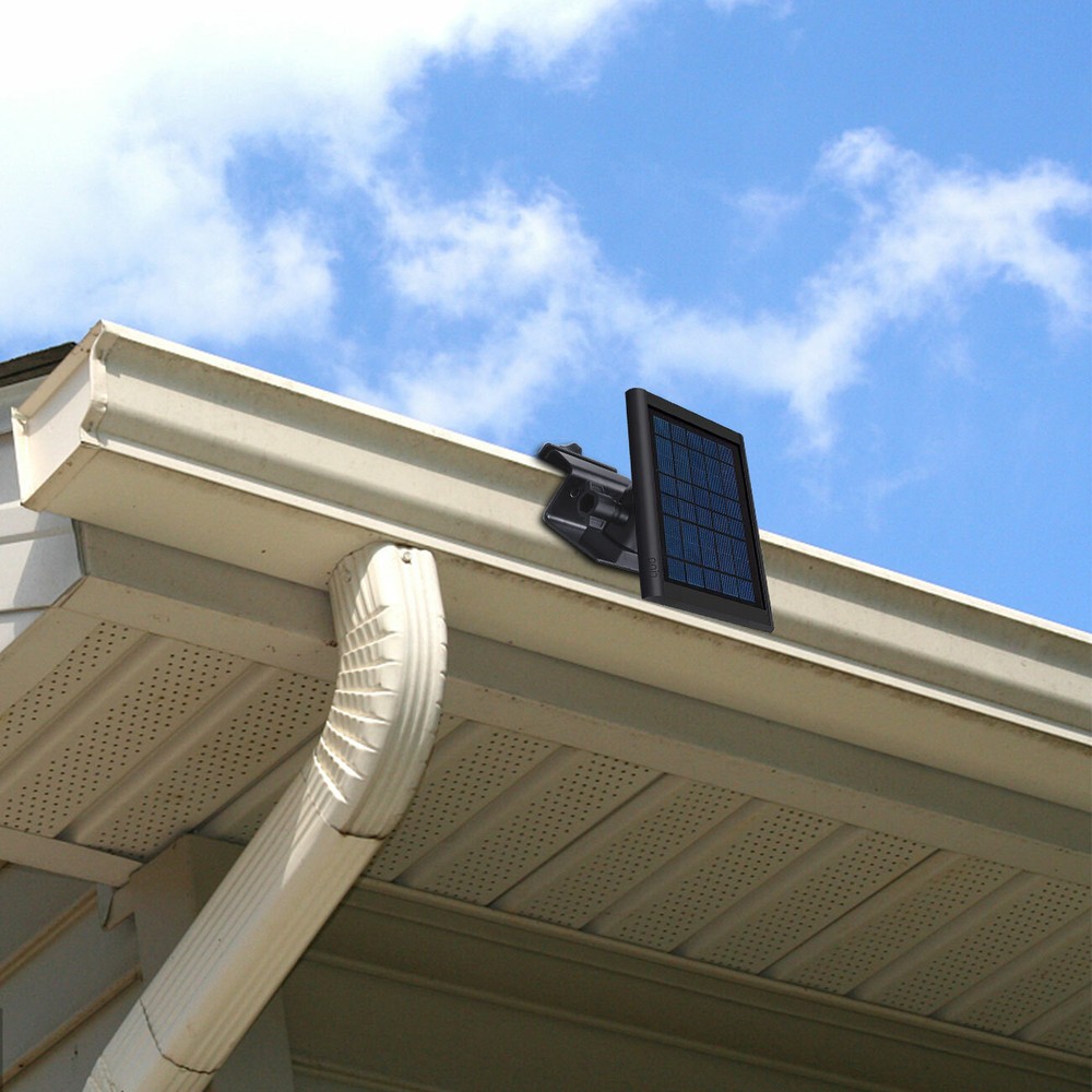 Weatherproof Gutter Mount/ Bracket for Ring SUPER Solar Panel