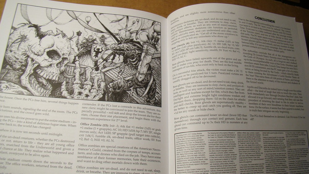 DUNGEON CRAWL CLASSICS - NEW YEAR'S EVIL *NM/MT 9.8* DRAGONS MODULE