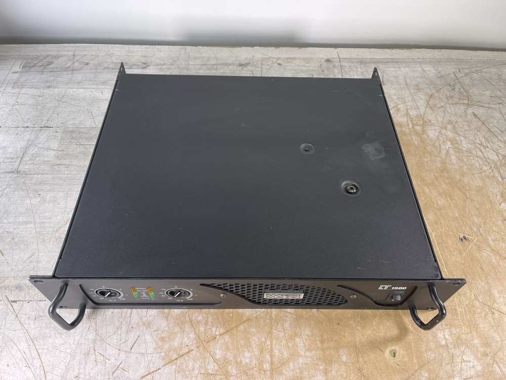 CREST AUDIO LT 1500 PROFESSIONAL POWER AMPLIFIER