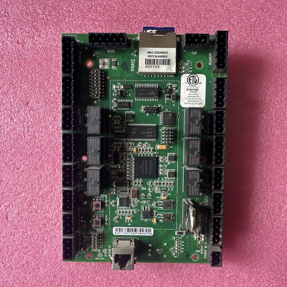 Sielox 1700 Intelligent Control Panel