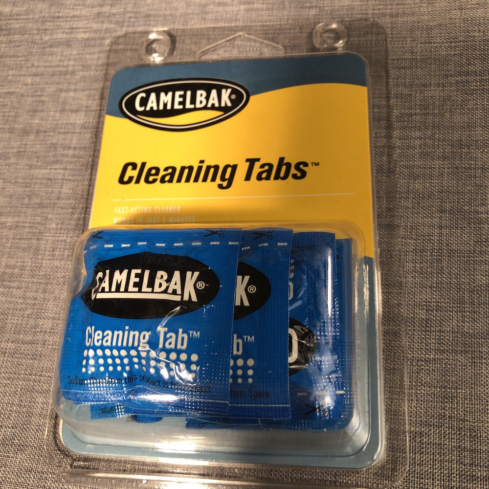 New and Sealed CamelBak Cleaning Tabs Hydration Bottle Cleaning Tablets 8 Pack