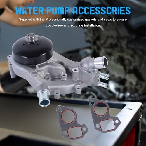 AW6009 Engine Aluminum Water Pump Compatible with Cadillac Escalade/Chevy