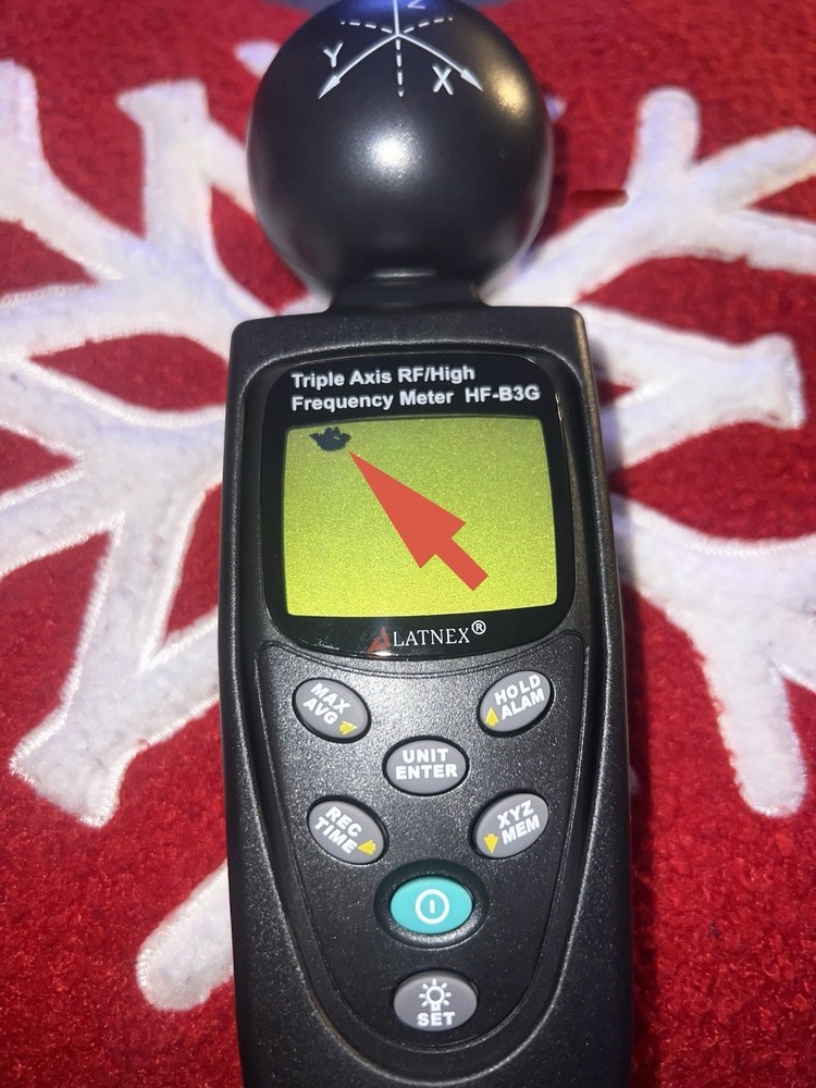 EMF Meter HF-B3G Triple Axis HF RF Analyzer