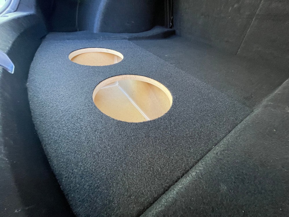 ZEnclosures 2-10" Subwoofer Sub Box for the TESLA MODEL 3