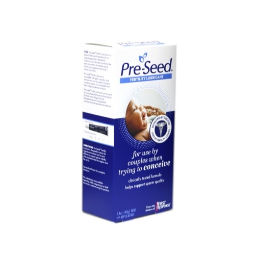 6 Pack Pre-Seed Fertility Conception Friendly Lubricant Plus 9 Applicators Each