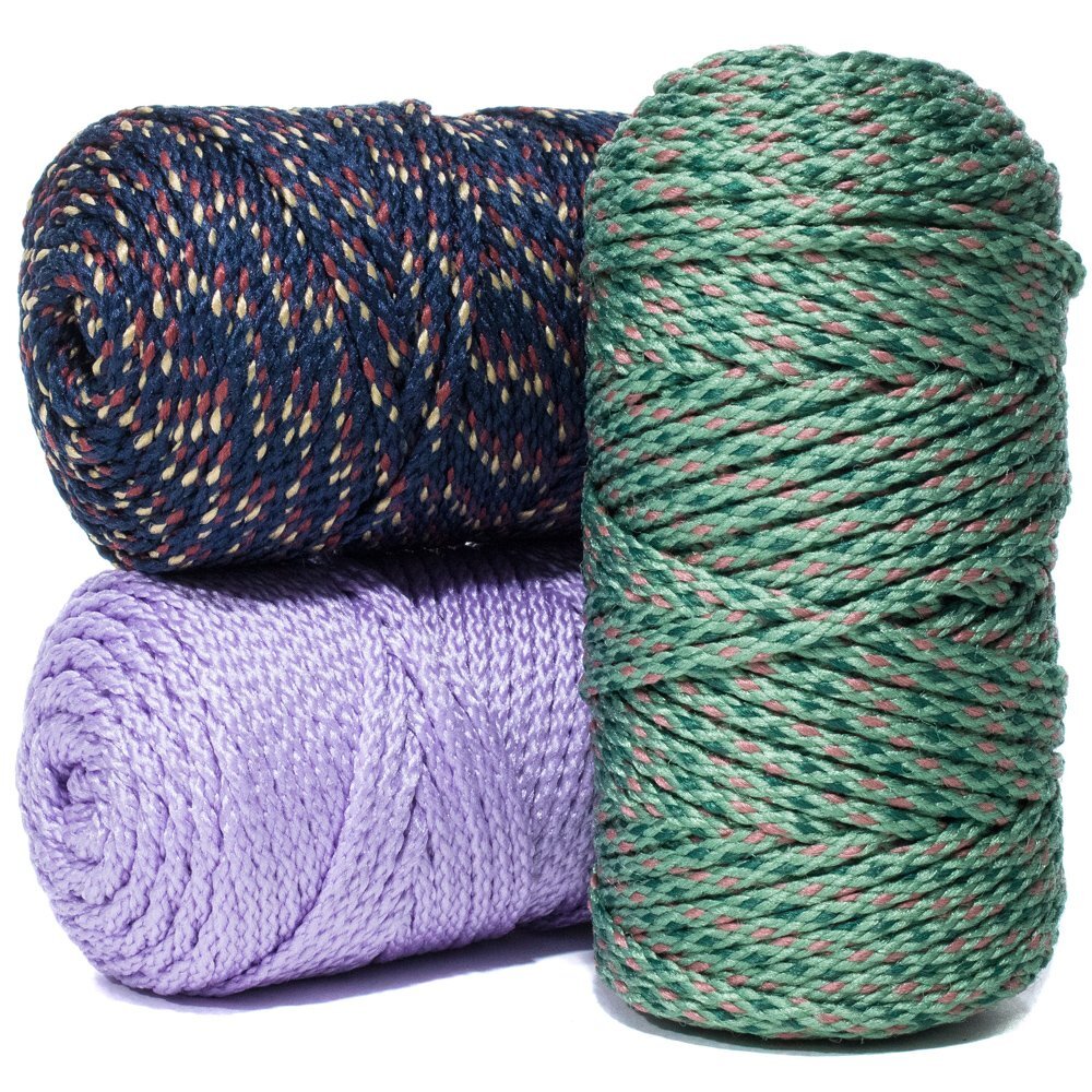 2 Pack Bonnie Macramé Cord – 4mm – 100 Yards