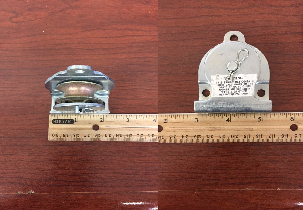Zinc Plated Wall/Ceiling Mount Single Pulley