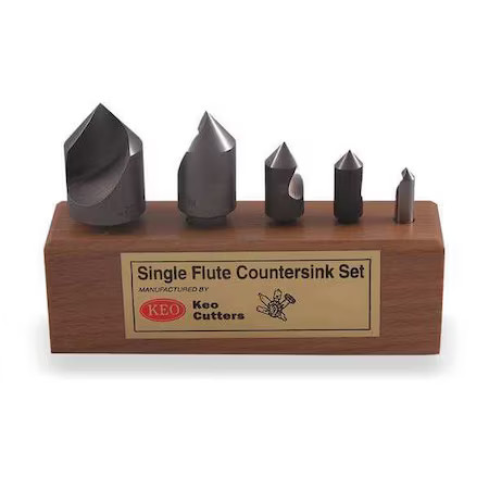 Keo 919-000-045 Countersink Set, 82 , 5