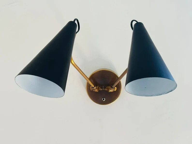Clemente Double Sconce Wall Sconce Adjustable Wall Lamp
