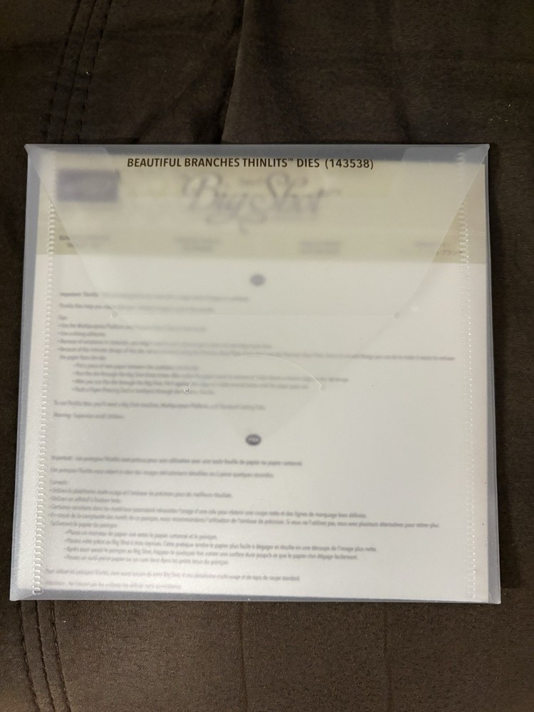 Stampin’ Up Beautiful Branches Thinlits Dies Set 143538 Sizzix Cutting Dies