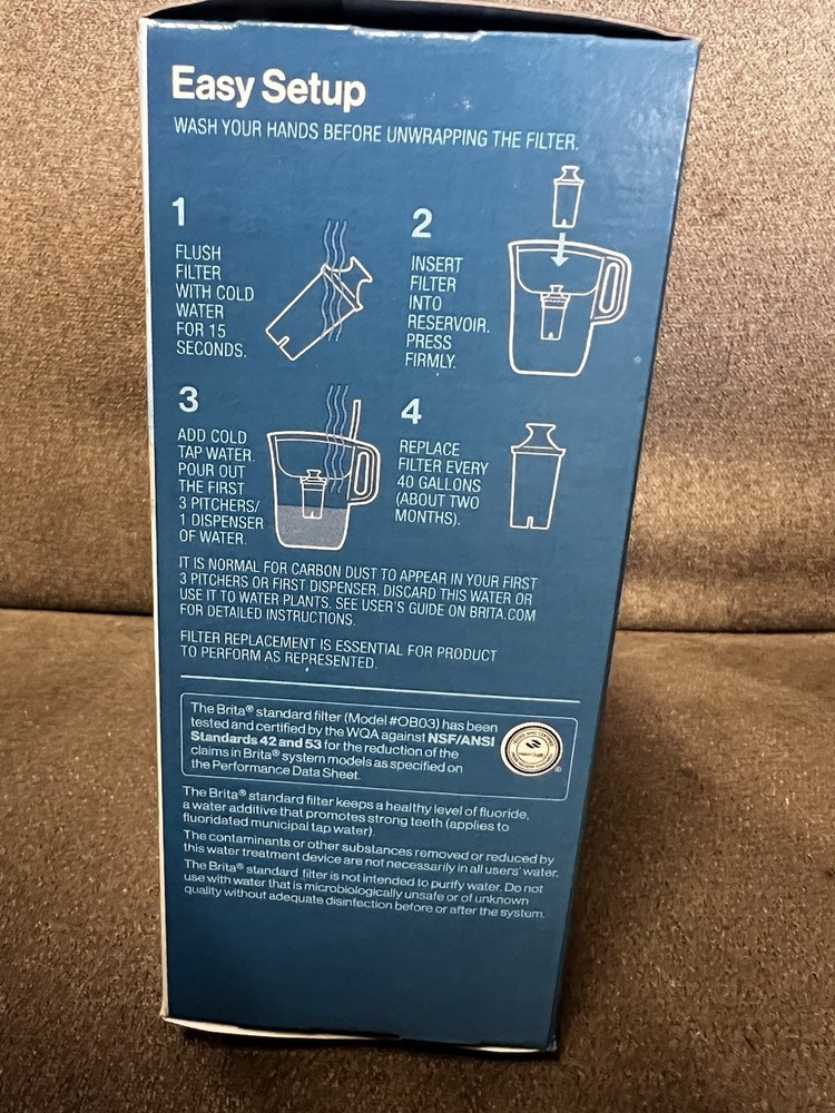 BRITA Standard Replacement Filters 3 Pack