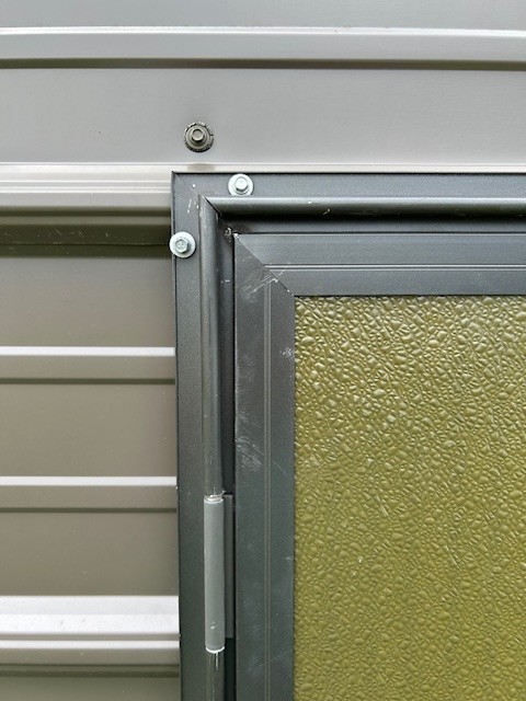 deer blind door