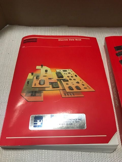 Electronics Manual Catalog Fairchild FAST Data Book 1985 and Discrete Data Book