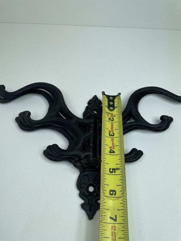 Cast Iron Swivel Hook Plant Holder/coat Hook