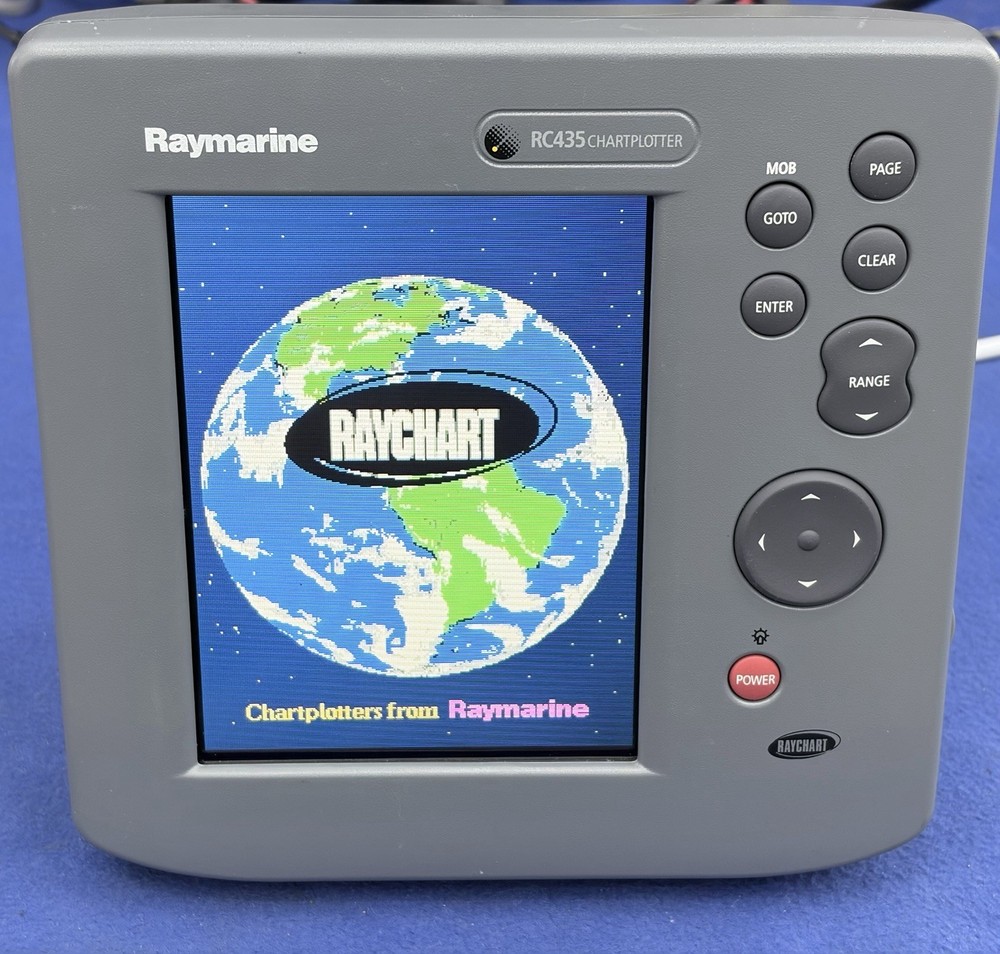 Raymarine RC435 GPS Chartplotter Display ONLY; Fully Tested & Working