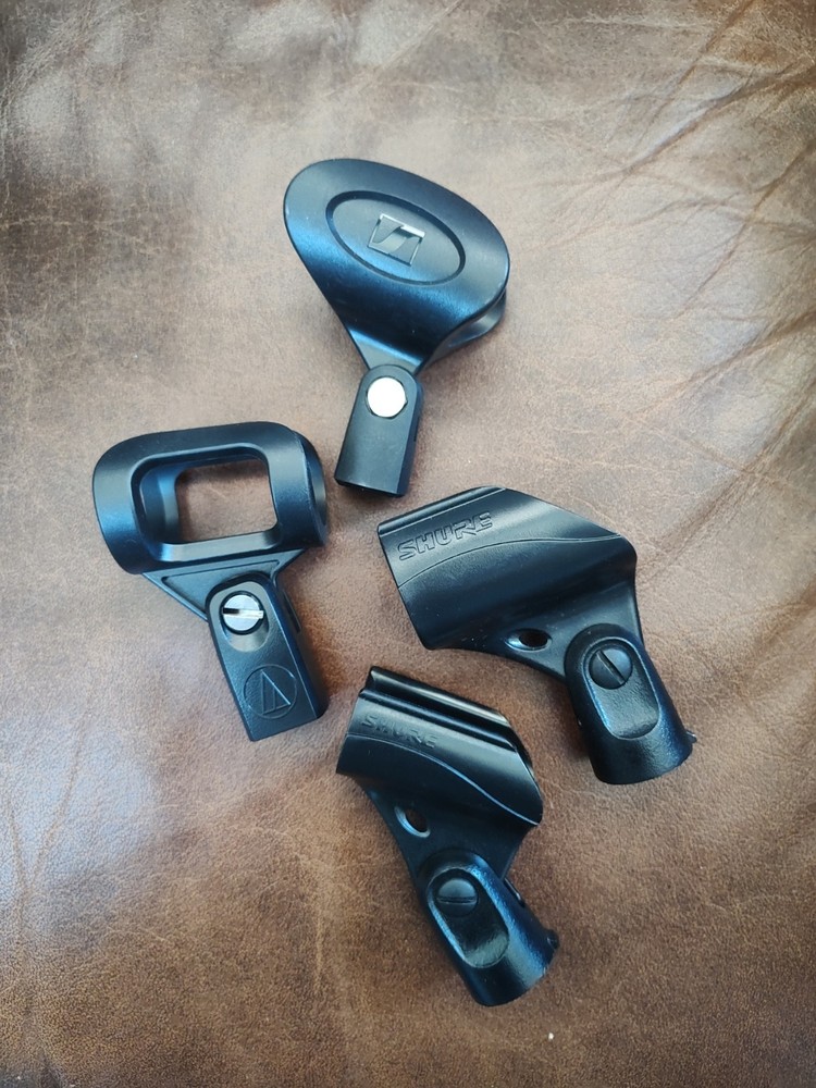 Microphone Clips for Wired & Wireless Mics