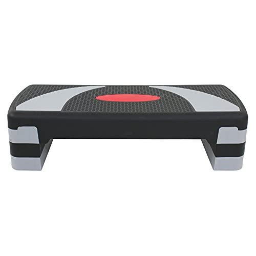 31’’ Aerobic Step Platform, Adjustable Exercise Workout Stepper with Stable Rise