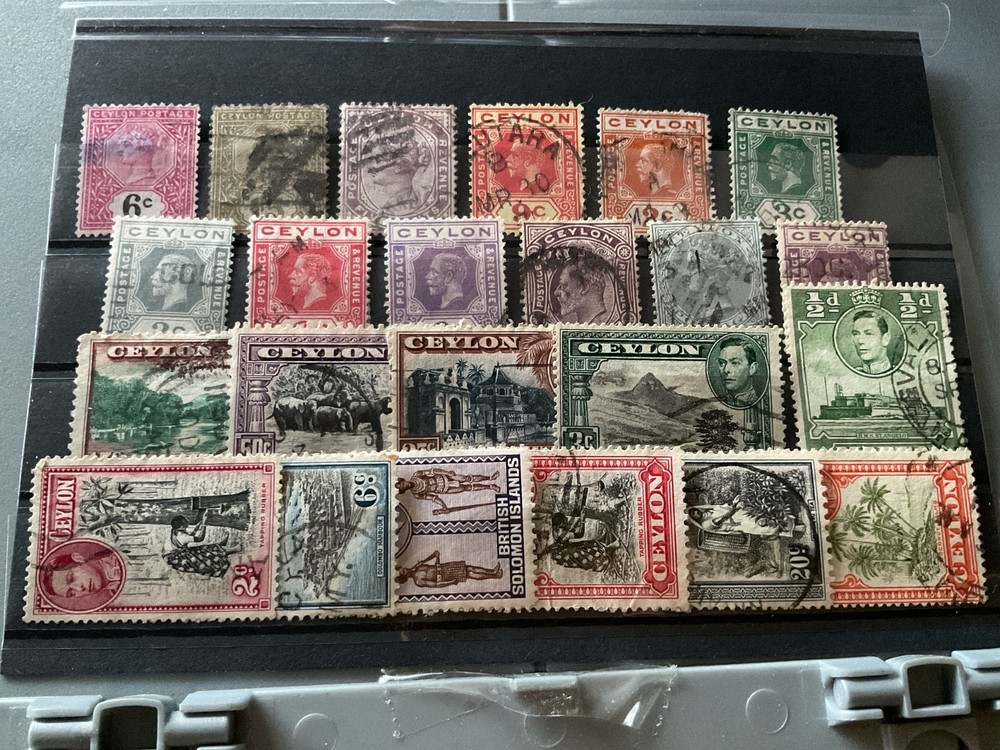Ceylon used stamps B1314