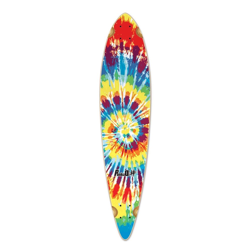 Yocaher Pintail Tiedye Original Longboard Deck (DECK ONLY)