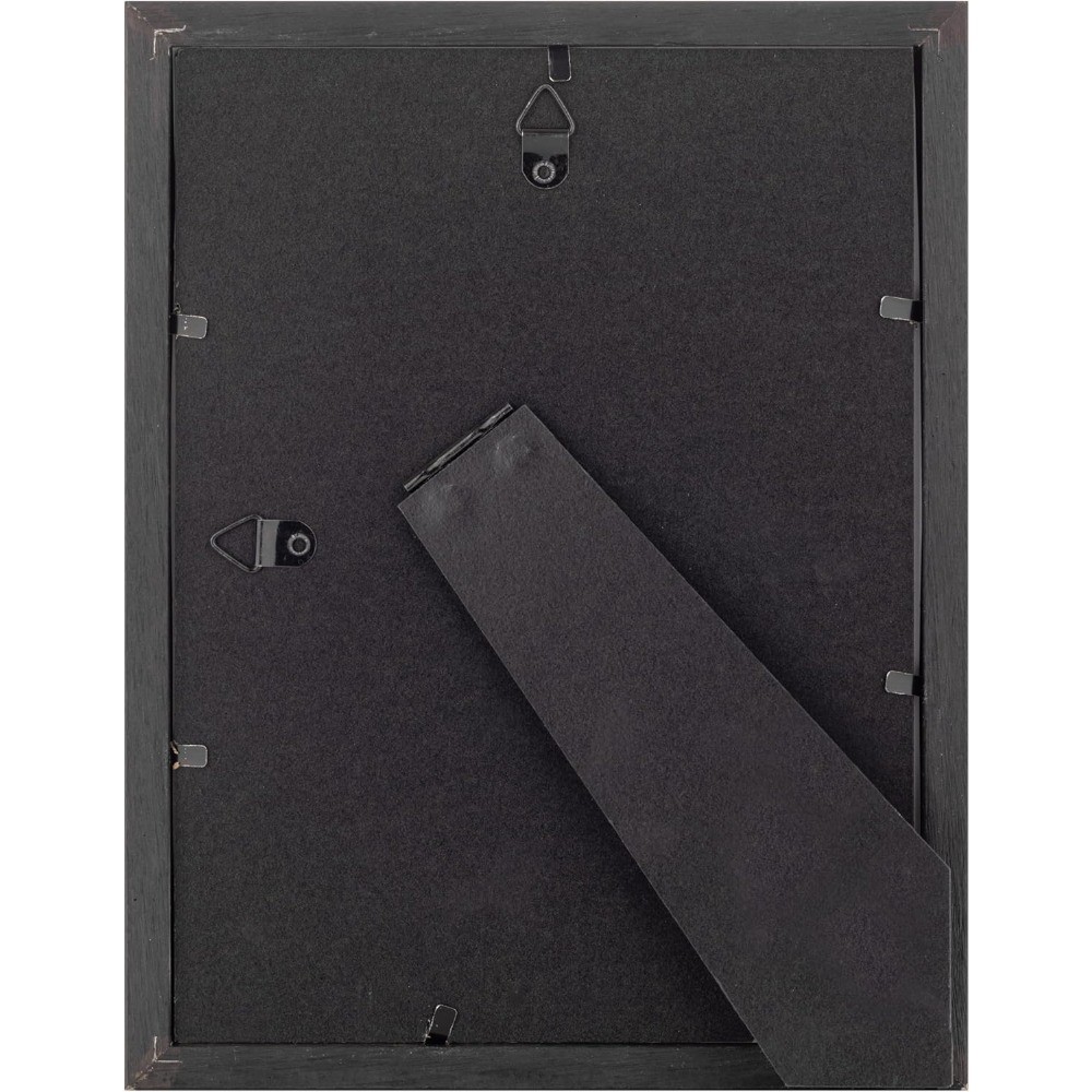 Wall Mount Mat Picture Frame 6x8 Black Rectangular TableTop for Home Office
