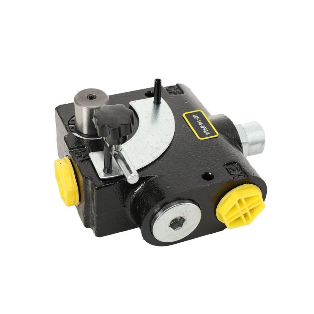 Hydraulic Flow Control Valve w/ Relief 3/4” NPT Adjustable Variable Directional