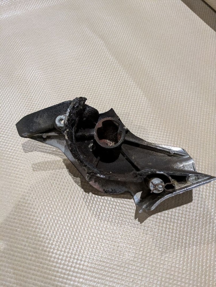 Steed 400 Engine Sprocket Cover