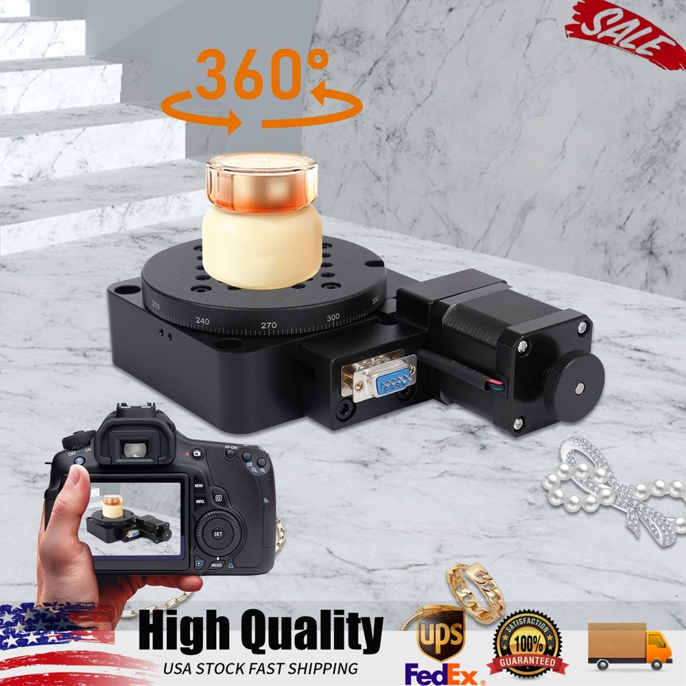 Electric Optical Rotation Platform Motorized Rotation Stage Optical Rotary Table