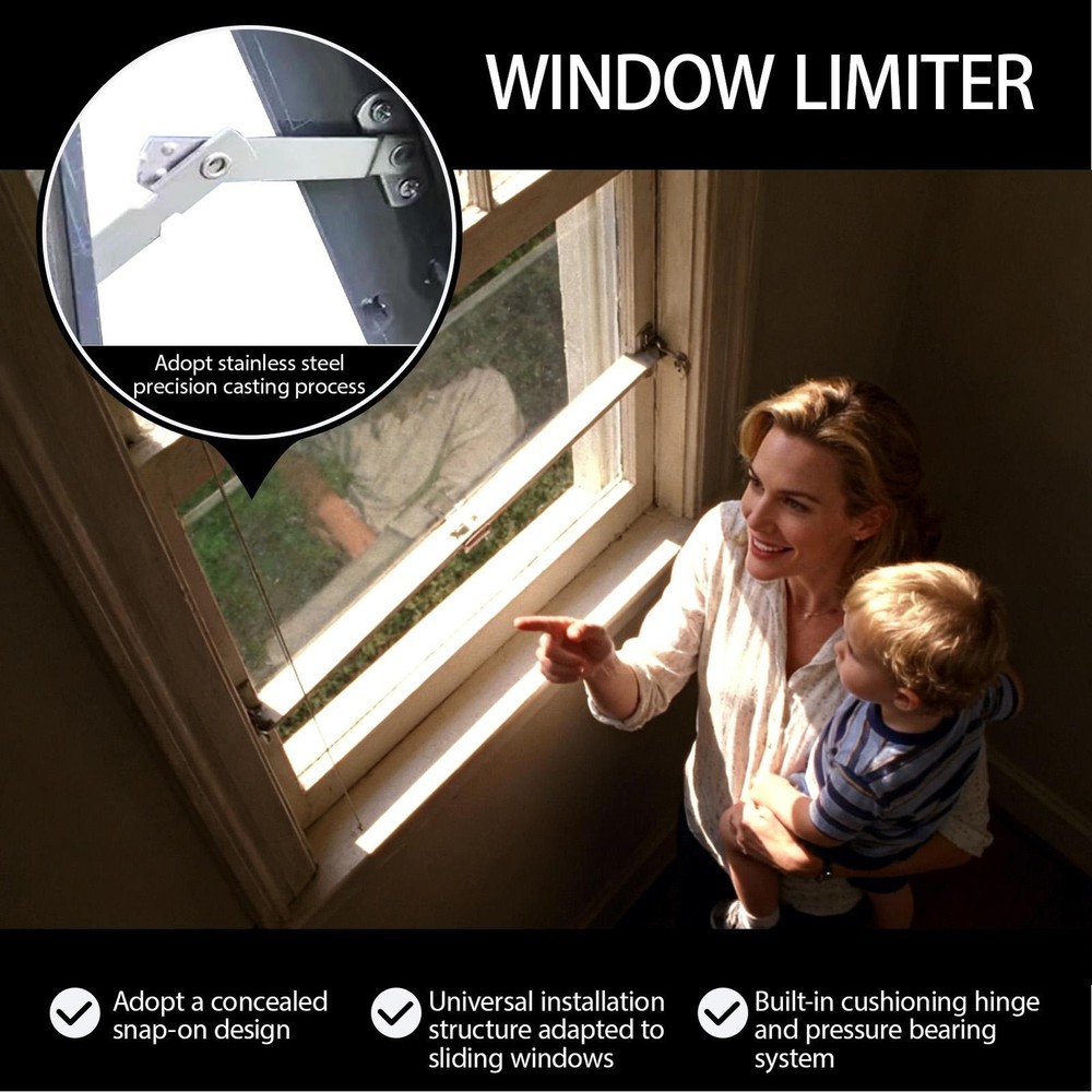 Window Restrictor Window Opening Control Device Restrictor Guard