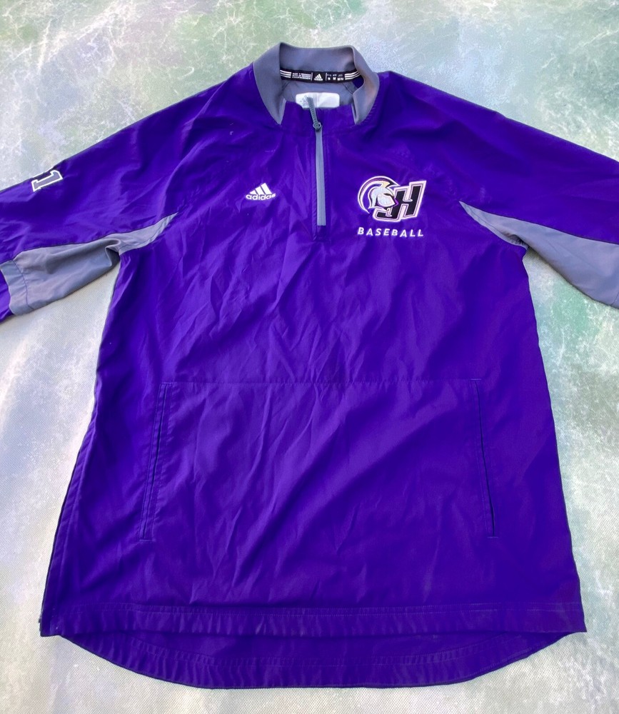 Adidas Men's Pull Over Baseball Jacket #31 Size M.