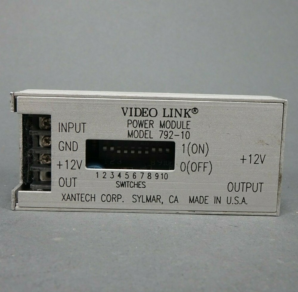 Xantech VIDEO LINK 792-10 Power Module
