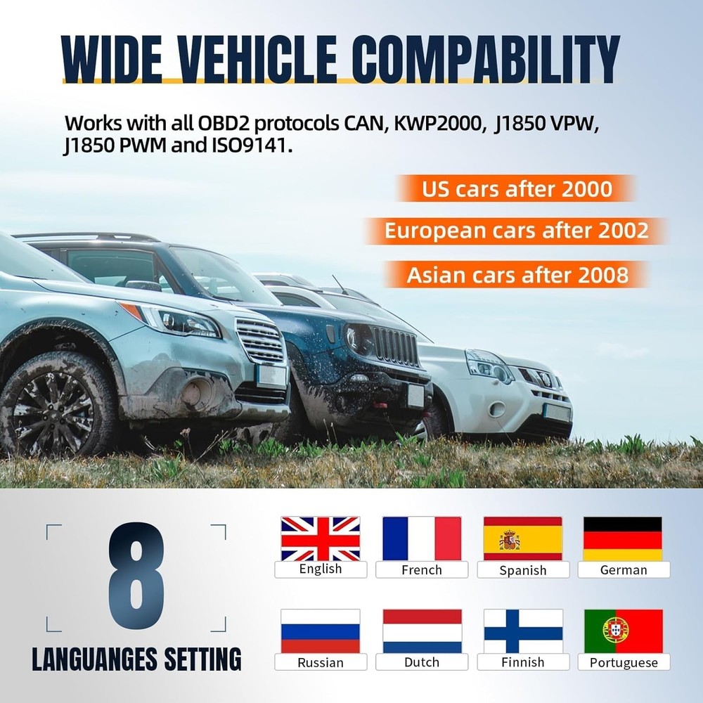 Compact OM201 Check Engine Code Reader: Your Essential OBDII Diagnostic Partner