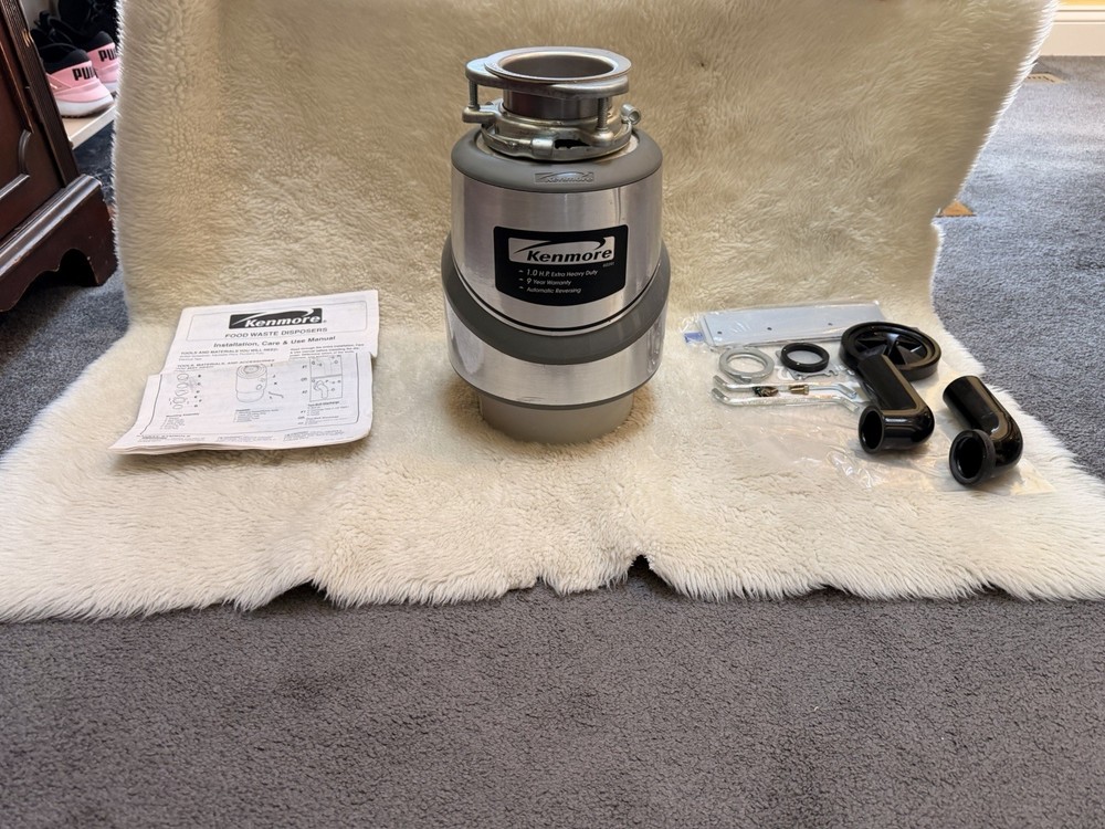 Kenmore 1 HP Extra Heavy Duty Disposal Model 60556 - NOS 2003