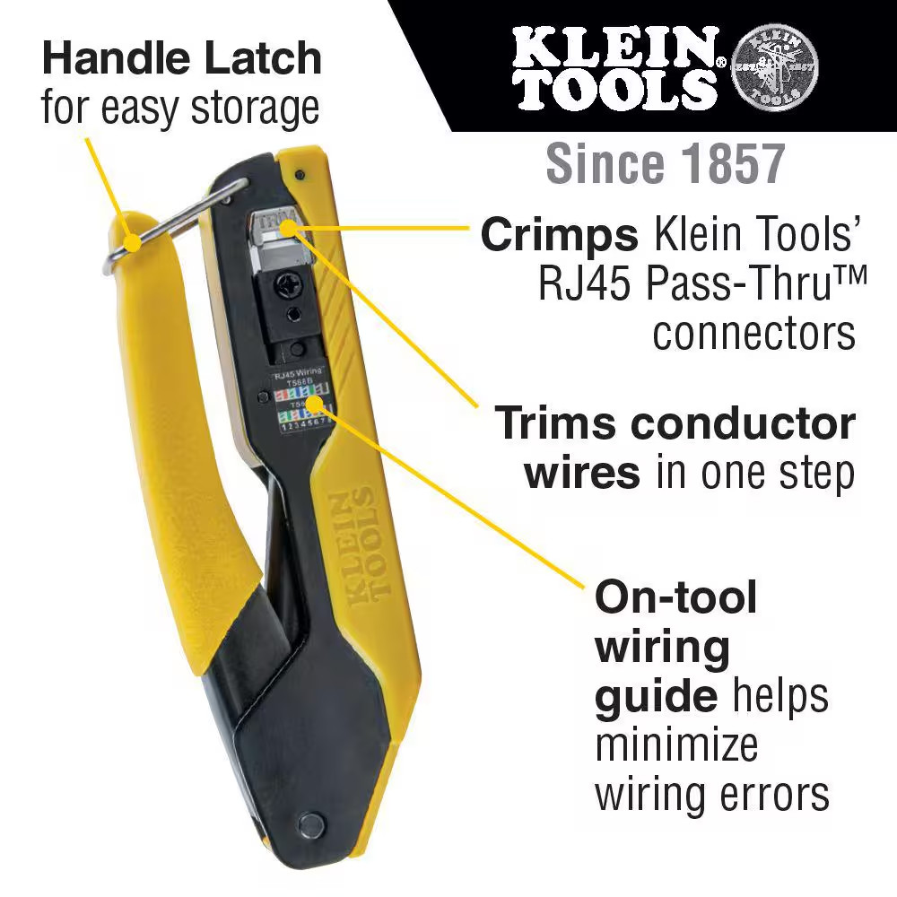 Klein Tools 2 Piece Pass Thru Installation Tool Set