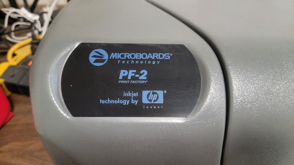 Microboards Technology PF-2 Print Factory CD/DVD Disc Printer
