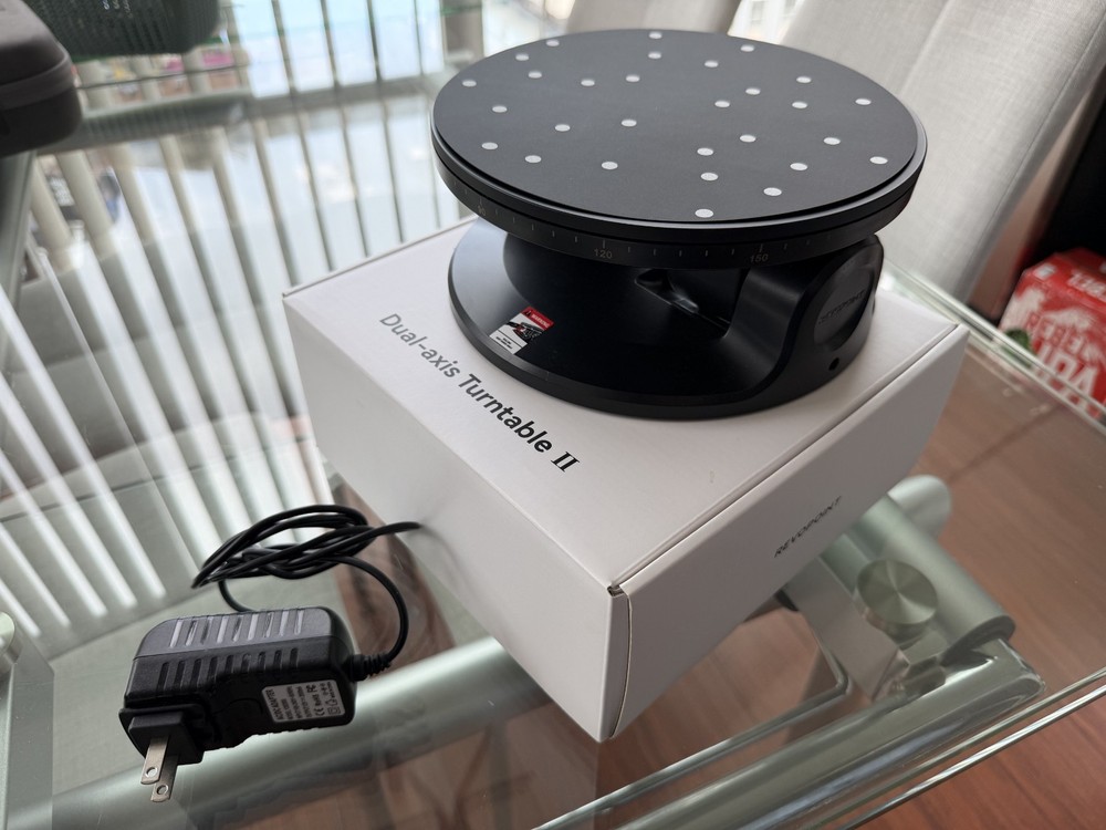 Revopoint MINI 2 3D Scanner + Dual-Axis Turntable Bundle – High Precision
