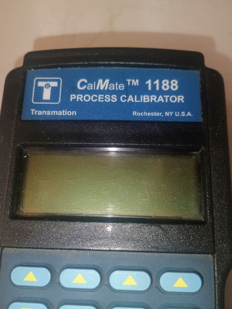 Transmation CalMate 1188 Digital Process Signal Calibrator - Unit Only, Untested