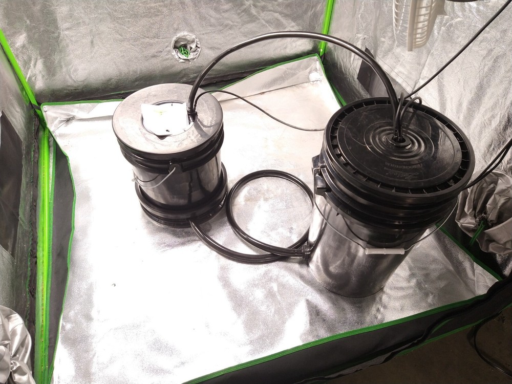 Drip Hydroponic Grow System Complete Super Size Plants Auto-feed Set Up USA Made