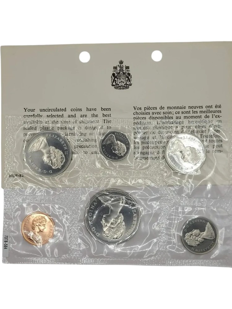 1970 Canadian Mint Set, Uncirculated, CofA, Original Packaging