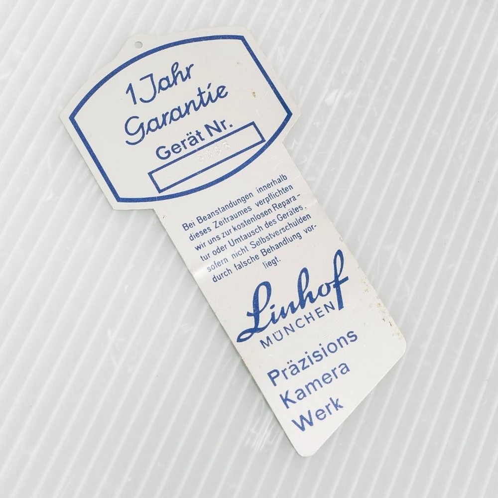 Linhof München Advertising Tin