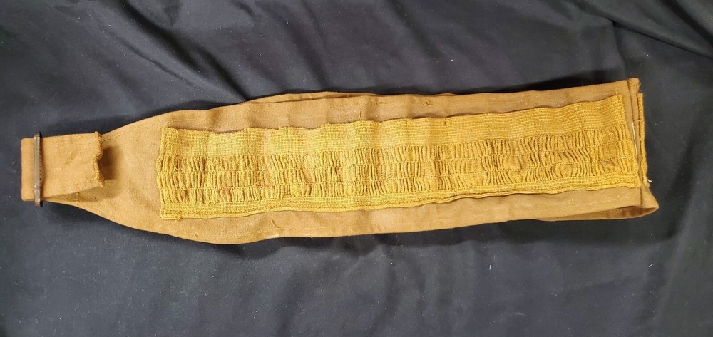 Shotgun Shell Ammo Belt Tan Cotton BT#2