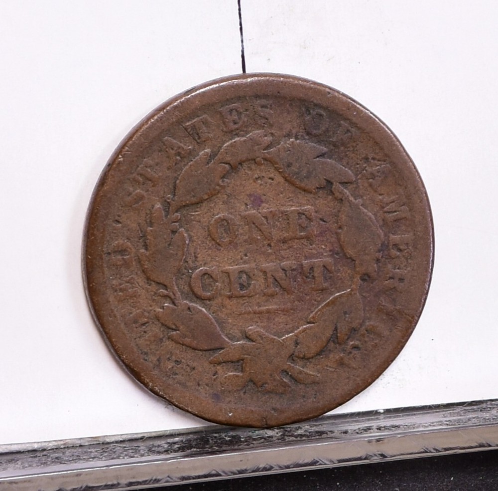 1838 Large Cent - AG (#57167-L)