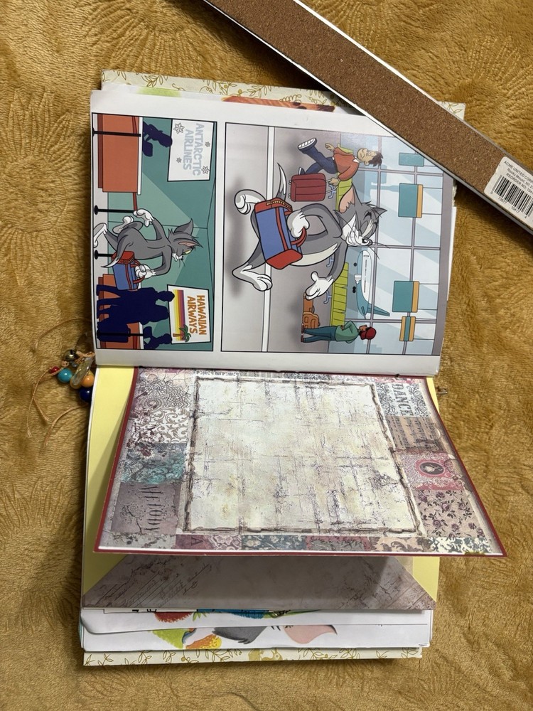 Tom And Jerry Junk Journal