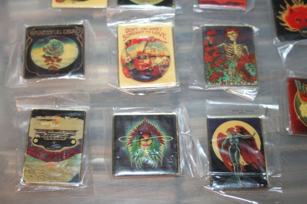 Grateful Dead - 11x Official Enamel Magnets
