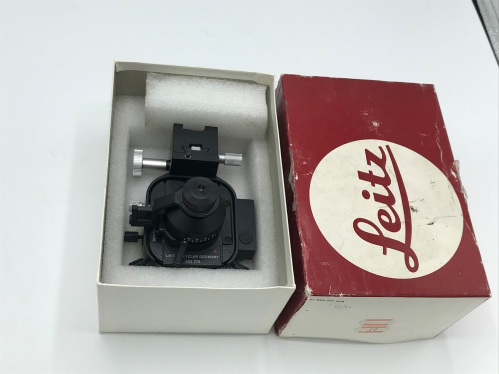 Leica Leitz Polarizing microscope condenser new in box. Exc cond