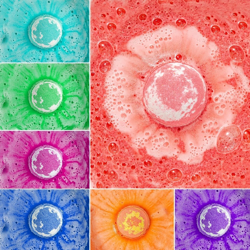 Bath Bombs for Kids with Surprise Inside, 20 Pack Handmade Bath Bomb Gift Set