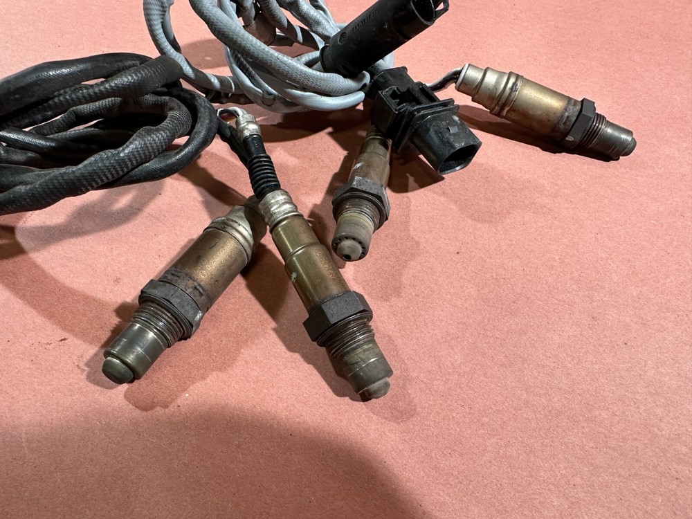 BMW E46 330CI E60 525I E83 X3 3.0L M54 Oxygen Lambda Sensor Set OEM 81K Miles