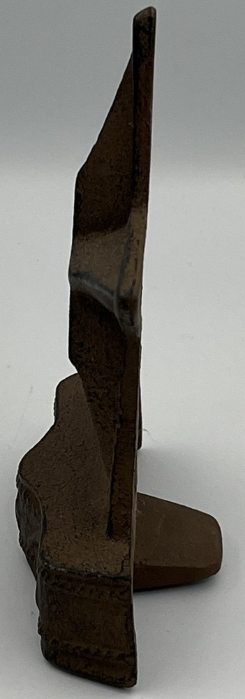 Vintage Cast Iron 5-Point Star Bookend 6.5”