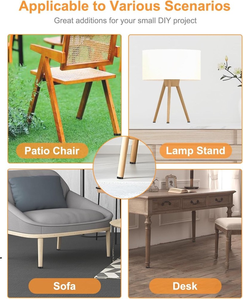 12 Adjustable Leveling Feet 1/4 20 UNC New