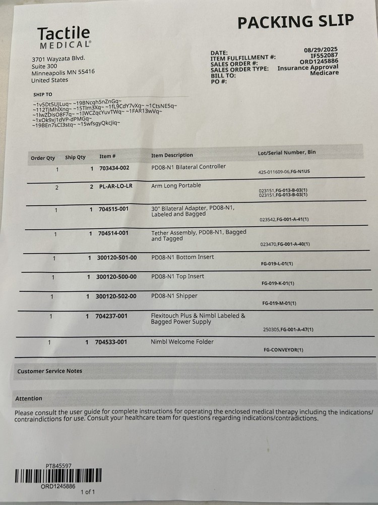 Lyphodema Treatment Pump